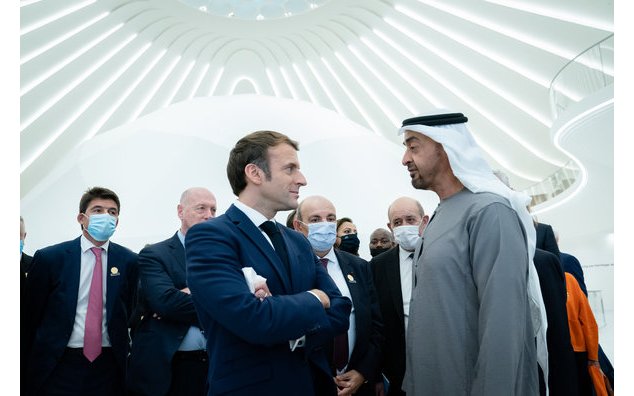 Visite d'Emmanuel Macron aux Emirats arabes unis